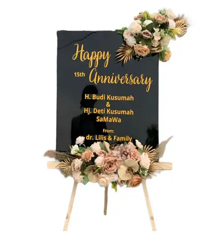 Papan Bunga Akrilik Pesaren